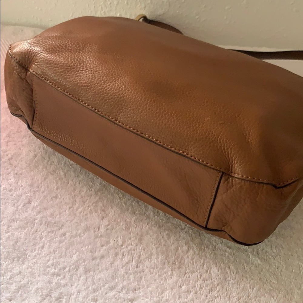 #sold# Michael Kors brown leather shoulder bag - Picture 7 of 8